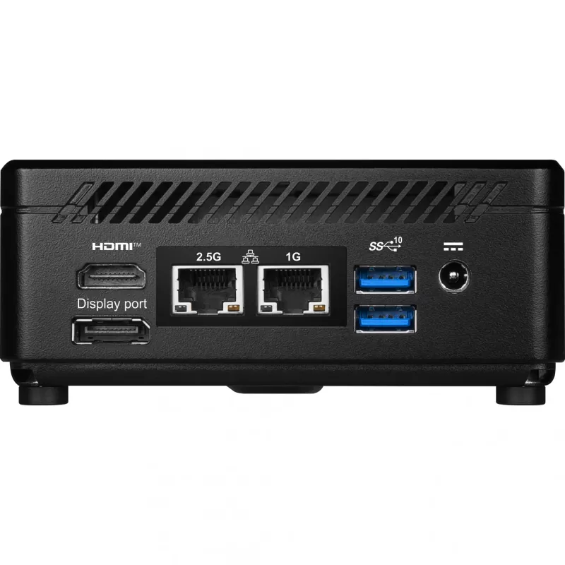 MSI Cubi 5 12M-004EU Intel® Core™ i3 i3-1215U 8 GB DDR4-SDRAM 256 GB SSD Windows 11 Pro Mini PC musta