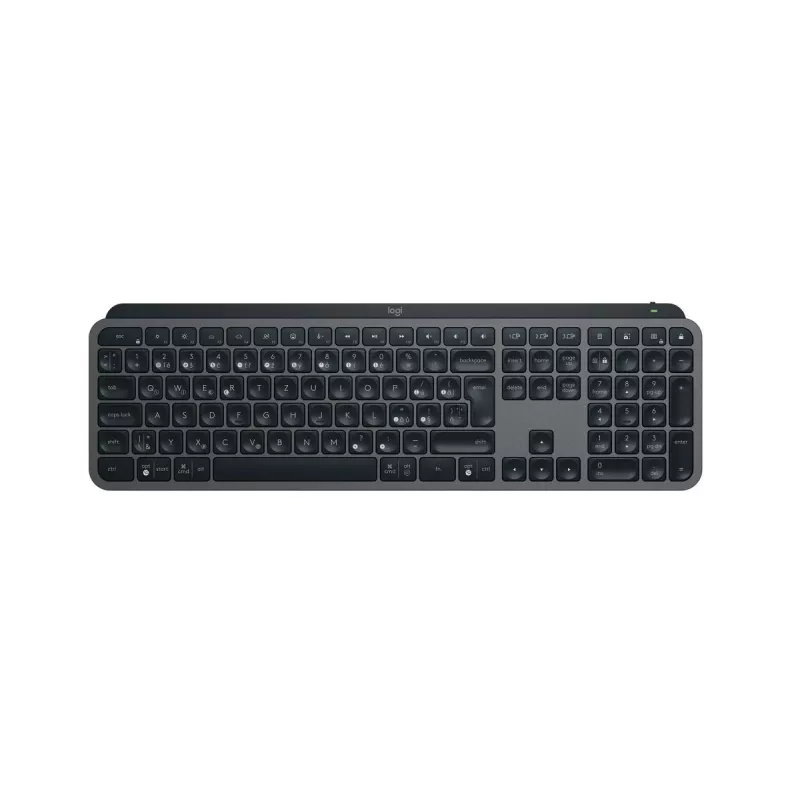 LOGITECH MX Keys S näppäimistö Graphite Qwertz Cesky