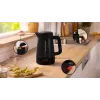 Sähköinen vedenkeitin Bosch MyMoment TWK3M123 — 1,7 L, 2400 W, musta