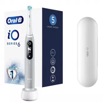 Oral-B iO sähköhammasharja pyörivä hammasharja harmaa