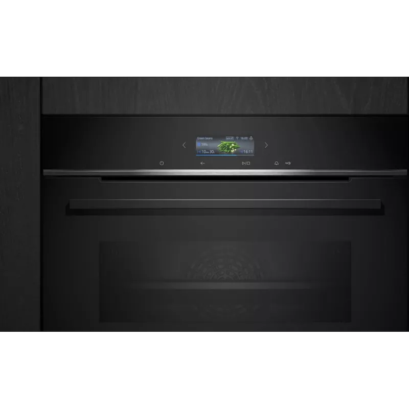 Siemens iQ700 HB734G1B1 uuni 71 L 3600 W musta