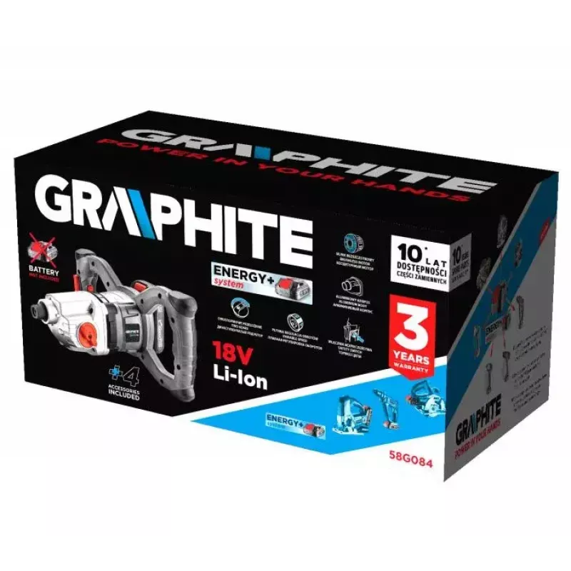Graphite 58G084 sähkökäyttöinen maaporakone