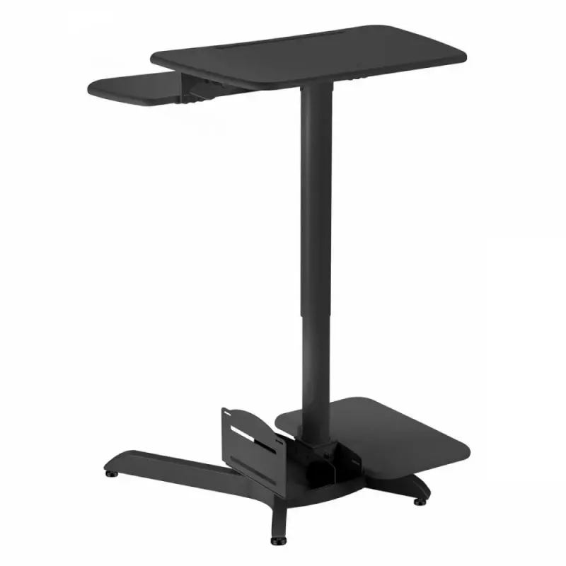 MACLEAN MC-848 korkeussäädettävä työpöytä kaasujousella, max. korkeus 109 cm