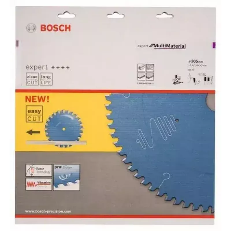 Bosch 2608642529 Expert for Multi Material pyörösahanterä, 305 mm, 30 mm reikä, 96 hammasta