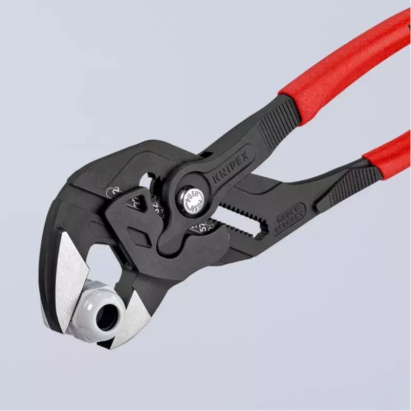 Pihti Knipex 86 01 300 leukapaksuus 9,5 mm suurin mutterikoko 6,8 cm