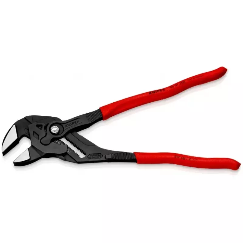 Pihti Knipex 86 01 300 leukapaksuus 9,5 mm suurin mutterikoko 6,8 cm