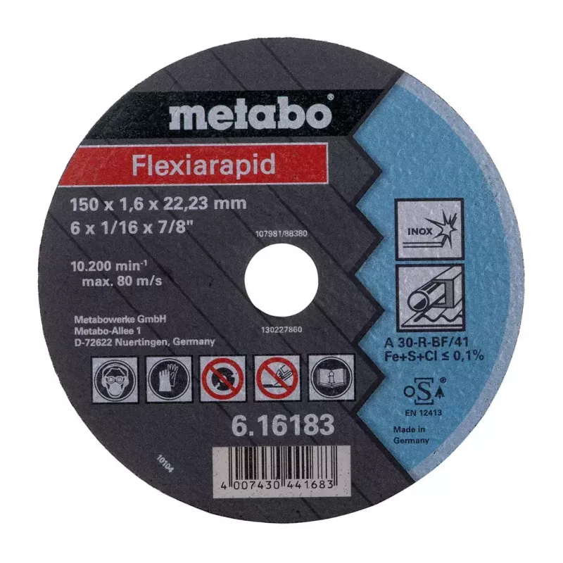 Kulmahiomakone Metabo W 18 LTX 150 QUICK 600404650