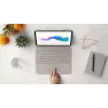 LOGITECH Combo Touch - Sand iPad Pro 12.9 tuuman (5. sukupolvi) - US International QWERTY