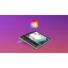 LOGITECH Combo Touch - Sand iPad Pro 12.9 tuuman (5. sukupolvi) - US International QWERTY