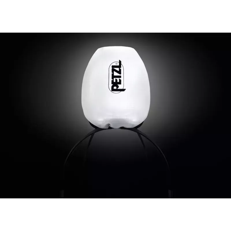 Otsalamppu Petzl IKO musta valkoinen