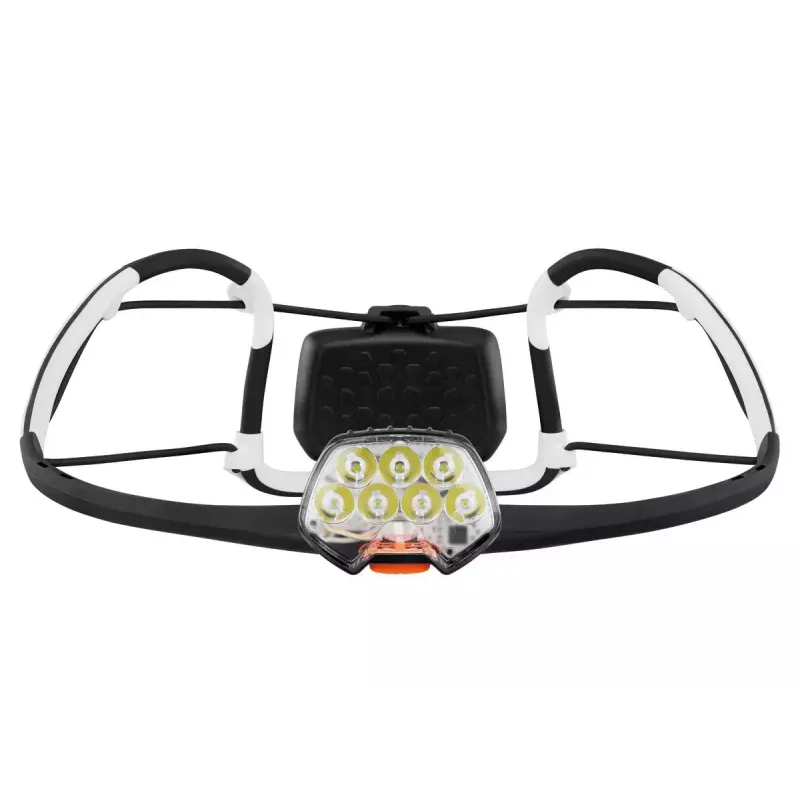Otsalamppu Petzl IKO musta valkoinen