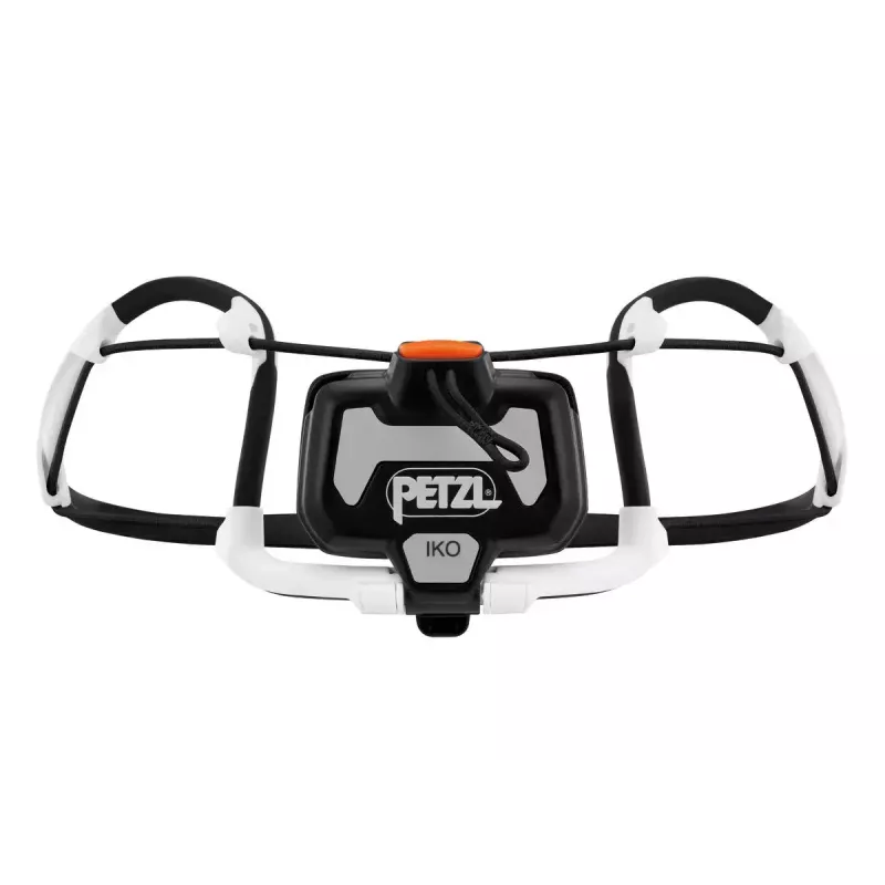 Otsalamppu Petzl IKO musta valkoinen