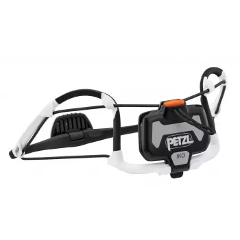Otsalamppu Petzl IKO musta valkoinen