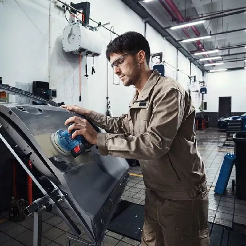 Bosch GEX 185-LI Professional epäkeskohiomakone 10000 OPM sininen