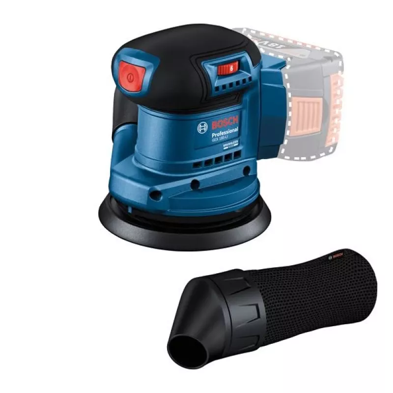 Bosch GEX 185-LI Professional epäkeskohiomakone 10000 OPM sininen