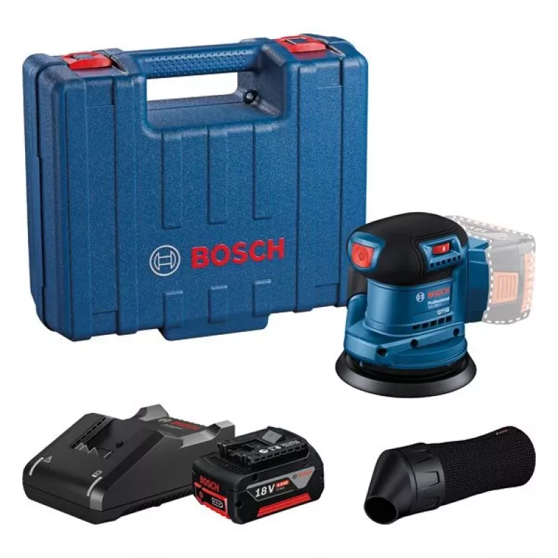 Bosch GEX 185-LI Professional epäkeskohiomakone 10000 OPM sininen