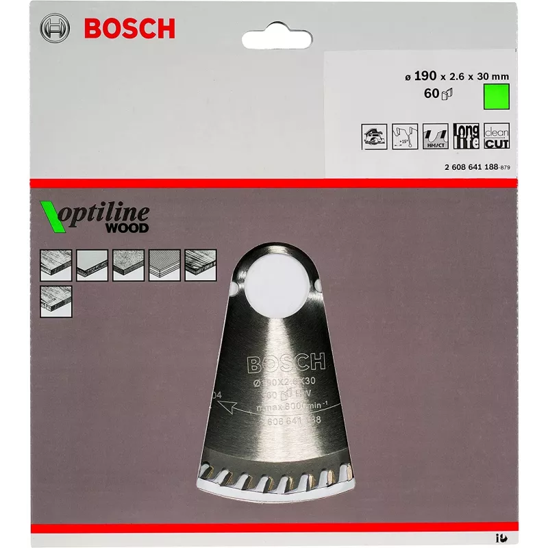 Pyörösahanterät Bosch Optiline Wood 2608641188
