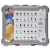 Bosch 2607017474 jyrsinteräsarja, 30 kpl, 6 mm varsi