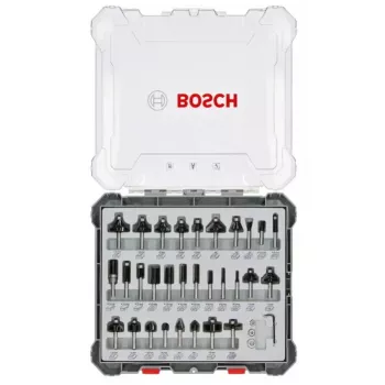 Bosch 2607017474 jyrsinteräsarja, 30 kpl, 6 mm varsi