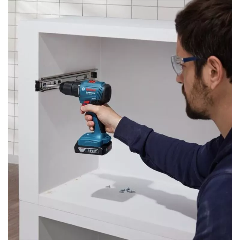 Bosch GSR 185-LI Professional 1900 RPM sininen