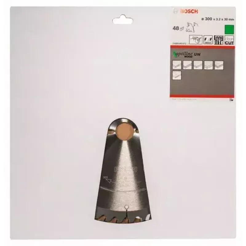 Pyörösahanterä Bosch 2 608 640 672 30 cm poraus 3 cm