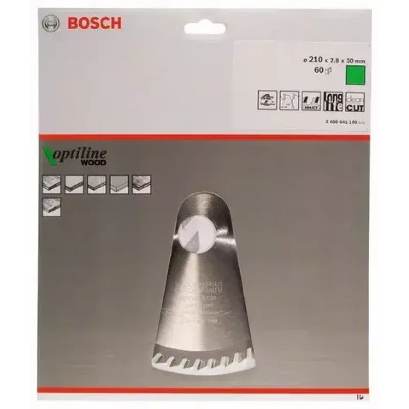 Pyörösahanterä Bosch 2 608 641 190 21 cm