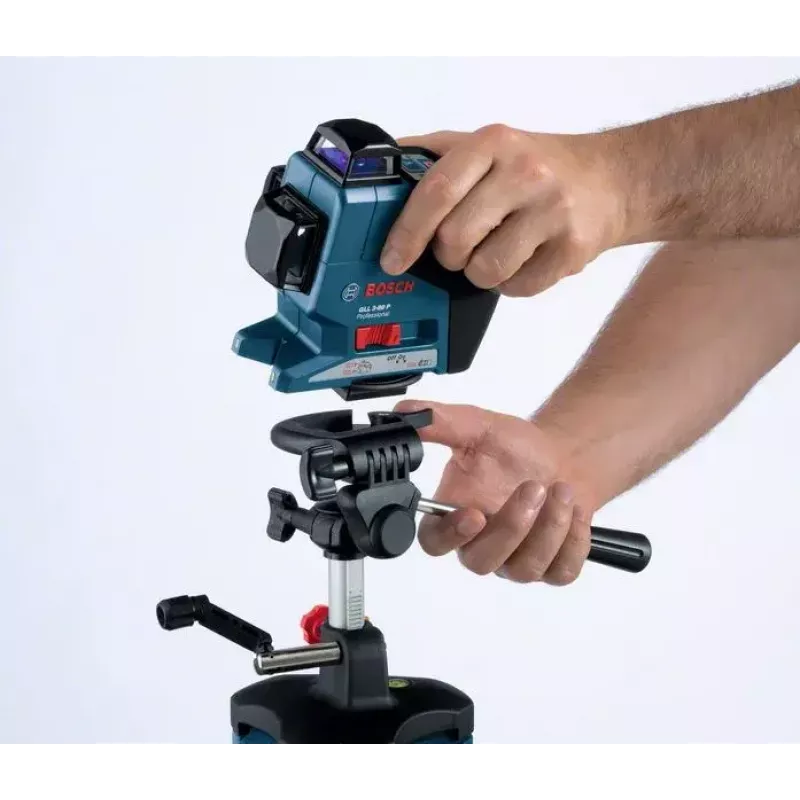 Bosch BT 250 Professional jalusta laservaaitustalaite 3 jalkaa sininen, valkoinen