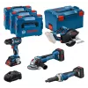 Bosch Combi-Kit 4 työkalua 18V akku