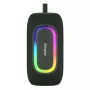 Kannettava juhlakaiutin Energizer BTS163 — 16 W RMS, Bluetooth, Li-Ion 1800 mAh, MicroSD, monivärinen valaistus, musta