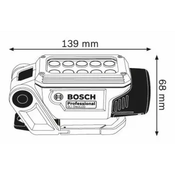 Bosch GLI DeciLED Professional sininen, harmaa LED