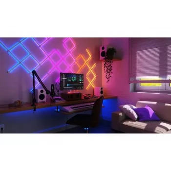 Nanoleaf Lines Squared laajennuspakkaus muu valkoinen RGB IP20