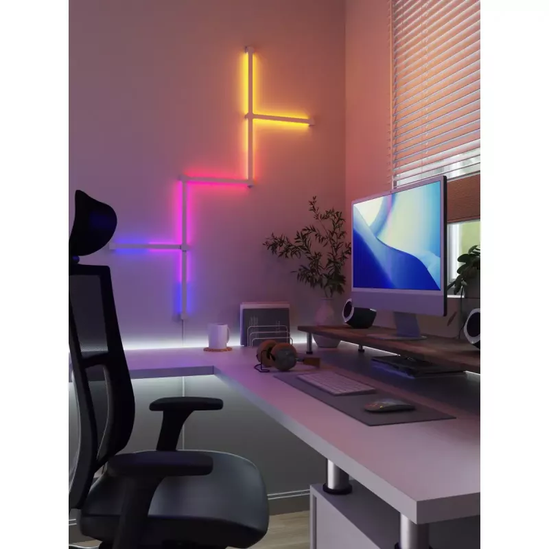 Nanoleaf Lines Squared Expansion Pack NL59E00-3SN00, 90 astetta, 3 kpl
