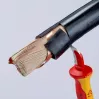 Katkoteräveitsi Knipex 98 55 SB punainen keltainen kiinteä terä