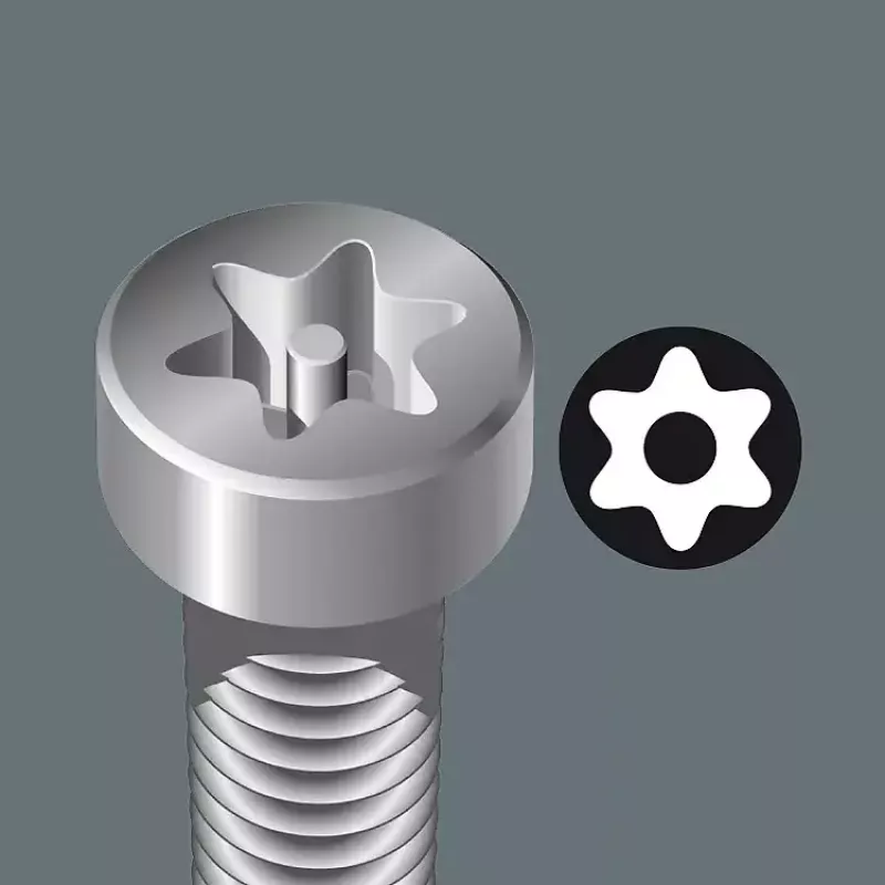 L-TORX-avain Wera 967/9 TX BO