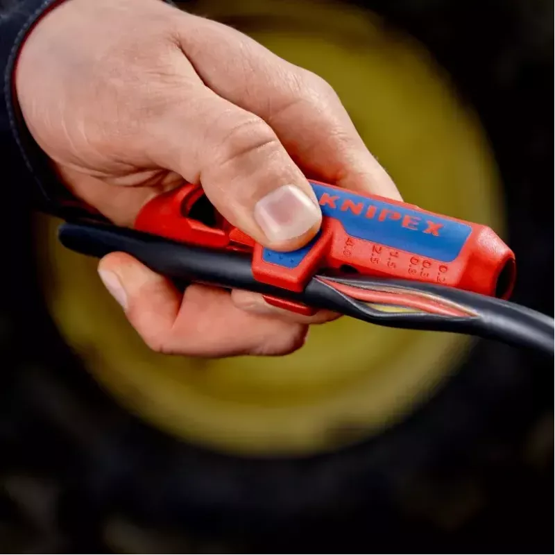 Kaapelinkuorija Knipex ErgoStrip 16 95 02 SB
