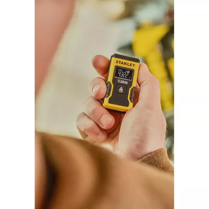 Etäisyysmittari Stanley STHT77666-0 musta keltainen 0,165-12 m LCD
