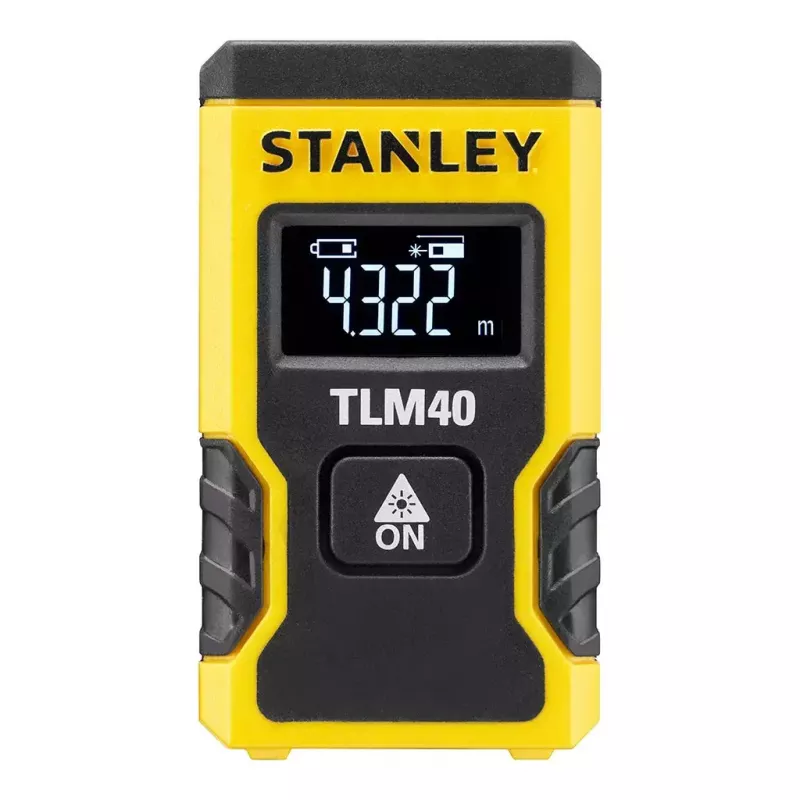 Etäisyysmittari Stanley STHT77666-0 musta keltainen 0,165-12 m LCD