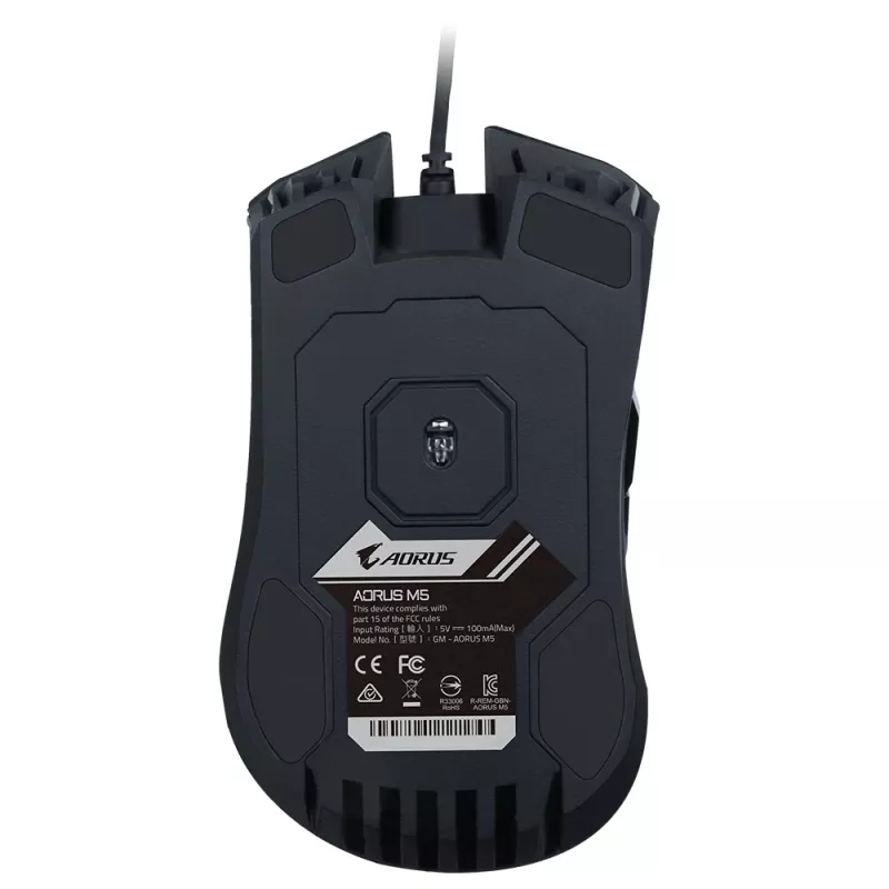 GIGABYTE AORUS M5 pelihiiri oikeakätinen USB Type-A optinen 16000 DPI
