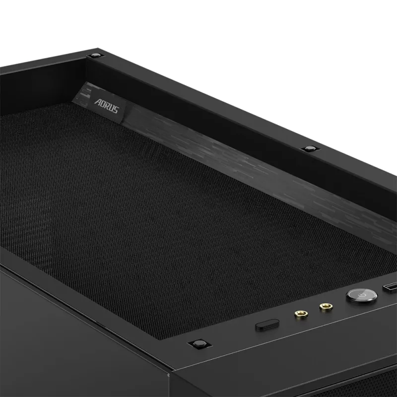GIGABYTE GB-AC500G tietokonekotelo Midi Tower musta