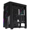 GIGABYTE GB-AC500G tietokonekotelo Midi Tower musta