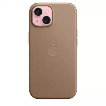 Apple FineWoven-kotelo MagSafe-yhteensopiva iPhone 15 taupe