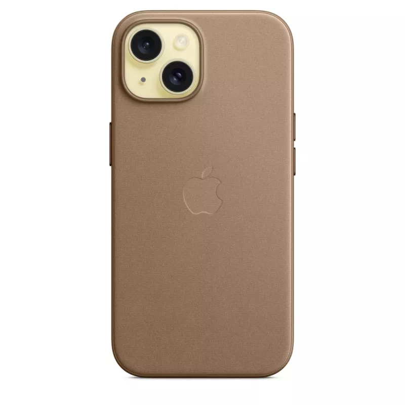 Apple FineWoven-kotelo MagSafe-yhteensopiva iPhone 15 taupe
