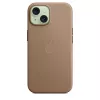 Apple FineWoven-kotelo MagSafe-yhteensopiva iPhone 15 taupe