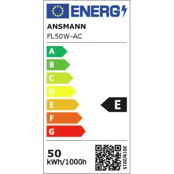 Valonheitin-työvalaisin Ansmann FL50W-AC musta LED 50 W 5 400 lm