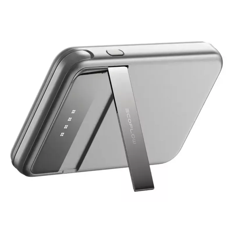 Varavirtalähde EcoFlow Rapid 5000 (litiumioni 5 000 mAh, PD-pikalataus, 30 W yhteensä, langaton, USB-C, hopea)