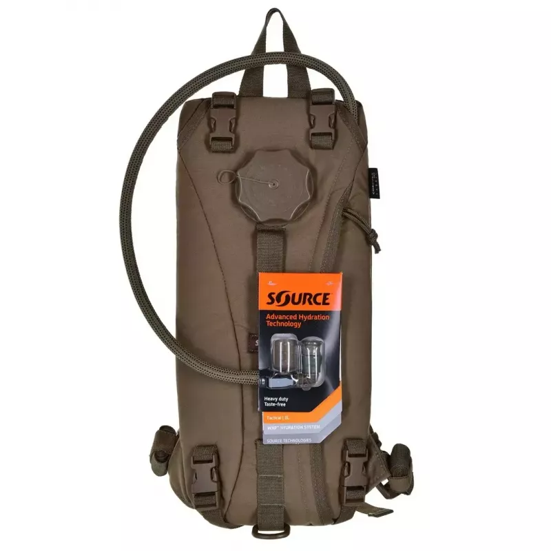 Source Tactical 3L juomareppu malli 4000330203 rakko ulkoiluun ja taktiseen käyttöön