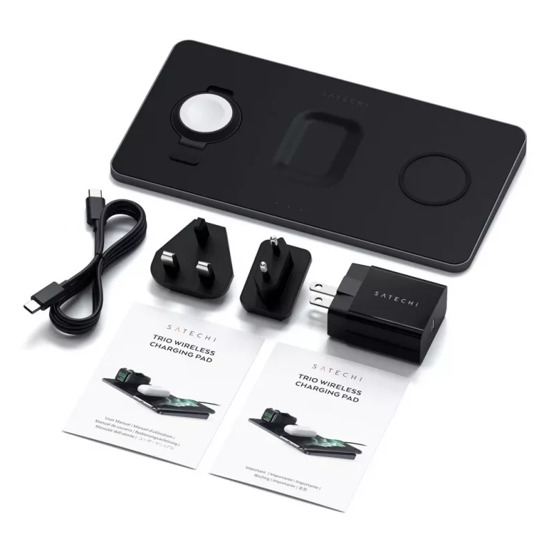 Satechi ST-X3TWCPM mobiililaitelaturi