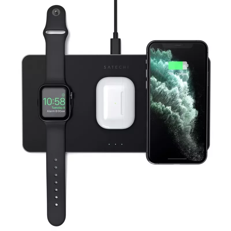 Satechi ST-X3TWCPM mobiililaitelaturi