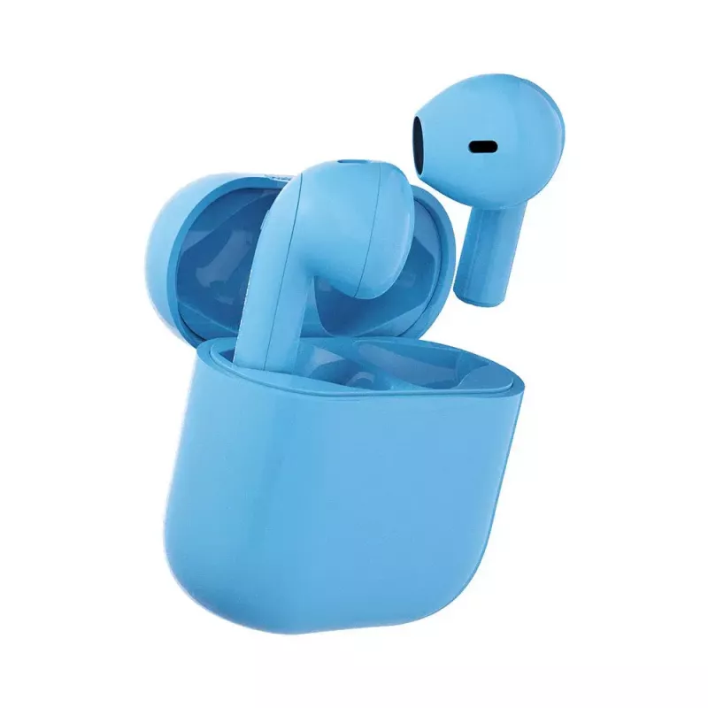 Happy Plugs Joy langattomat nappikuulokkeet, siniset