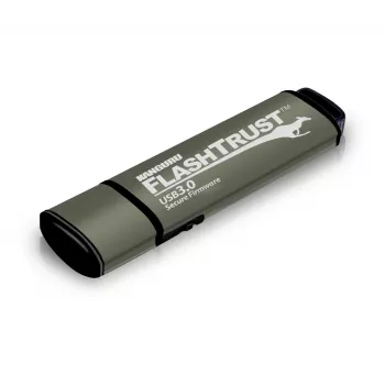 Kanguru FlashTrust™ USB 3.0 32GB | Secure Flash Drive | Secure Firmware | Physical Write Protect Switch | Protects Against BadUSB | Compliance with NIST requirements for implementation